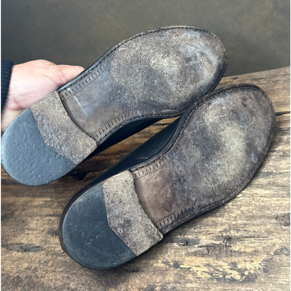 Bragamo Italian Lambskin Venetian Loafers Men’s 8.5 D Soft Leather Slip On - Picture 9 of 9